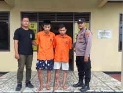 Polsek Sukoharjo Limpahkan Dua Tersangka Curanmor dengan 25 TKP ke Kejari Pringsewu