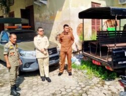 Sidak Perdana Wali Kota Langsa, Banyak Kendaraan Dinas Satpol PP Tidak Berfungsi