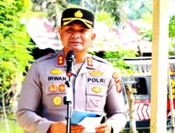 Rehap Rumah Warga Warnai Hari Bhayangkara ke-79 Polres Aceh Timur