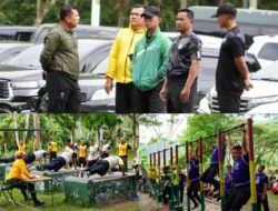 Kasdam IM Tinjau Langsung Tes Kesegaran Jasmani UKP Prajurit Kodam Iskandar Muda