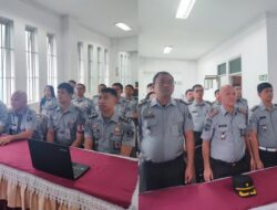 Rutan Kabanjahe Ikuti Apel Bersama Menteri Imigrasi dan Pemasyarakatan, Tekankan Pentingnya Integritas