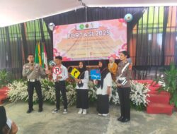 Polisi Sasar Siswa Baru SMK Muhammadiyah Pringsewu, Sosialisasi Tertib Lalu Lintas Masuk Agenda MPLS