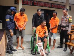 Tega Rampok Agen BRILink Pringsewu, Residivis Kambuhan Diringkus, Satu Ditembak Polisi!