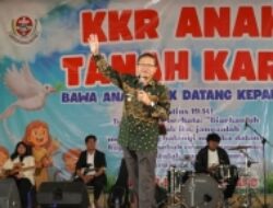 Wabup Karo Buka KKR Pelajar SD se-Tanah Karo, Tekankan Pentingnya Pendidikan Iman Sejak Dini