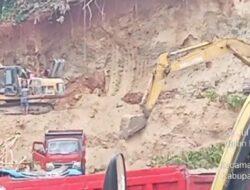 Pak Polisi… Ada Tambang Liar di Fajar Agung Pringsewu