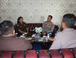 Kajari Pringsewu yang Baru Kunjungi Mapolres, Komitmen Perkuat Sinergi Penegakan Hukum
