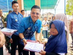 Anak Yatim dan Fakir Miskin di Kota Langsa Dapat Seragam Sekolah Gratis