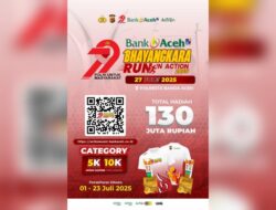 Polda Aceh Gelar Bhayangkara Run 2025, Total Hadiah Ratusan Juta Rupiah