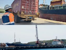 Dua Kapal Sandar di Krueng Raya, Aktivitas Logistik Aceh Meningkat