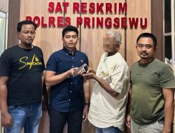 Jelang HUT RI ke-80, Warga Banyumas Serahkan FN Rakitan ke Polres Pringsewu