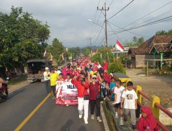 Banjar Agung Ilir Rayakan HUT ke-80 RI dengan Jalan Sehat Penuh Kebersamaan
