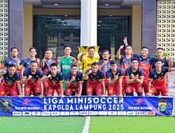 Polres Pringsewu FC Lolos ke Final Kapolda Lampung Cup 2025 Usai Singkirkan Polres Lampung Timur