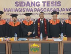 Efendi: Mahasiswa Pascasarjana UIN SUNA Angkat Isu Perceraian dalam Penelitian Tesis