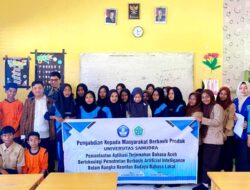 Tim PKM Unsam Kenalkan Aplikasi Terjemahan Bahasa Aceh Berbasis AI di SMPN Sungai Raya
