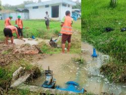 Pipa Distribusi Air PDAM Bocor, Kabag Teknik: Masyarakat Sabar, Sedang Perbaikan