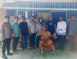 Warga Langsa Penderita Stroke Dapat Kursi Roda, Pemerintah Gampong: Terima Kasih Bapak Jeffry Sentana