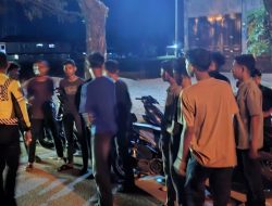 Polantas Abdya Hadang Balap Liar, Edukasi Anak Muda: Blue Light Patrol Jadi Benteng Keamanan Jalan