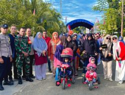 Warga Gampong Lamkuta Meriahkan Jalan Santai HUT RI ke-80, Hadiah Utama Kulkas dan Sepeda