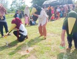 Balap Kelereng Sampai Sarung Berantai Meriahkan HUT RI di Meurandeh Aceh Langsa