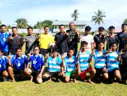 Alue Pinueng Timue Gelar Turnamen Mini Soccer, Camat: Junjung Tinggi Sportivitas