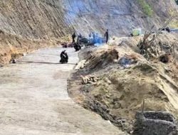 Pengerjaan Rabat Beton Jalan Penghubung Barus Jahe–Serdang Capai 65 Persen