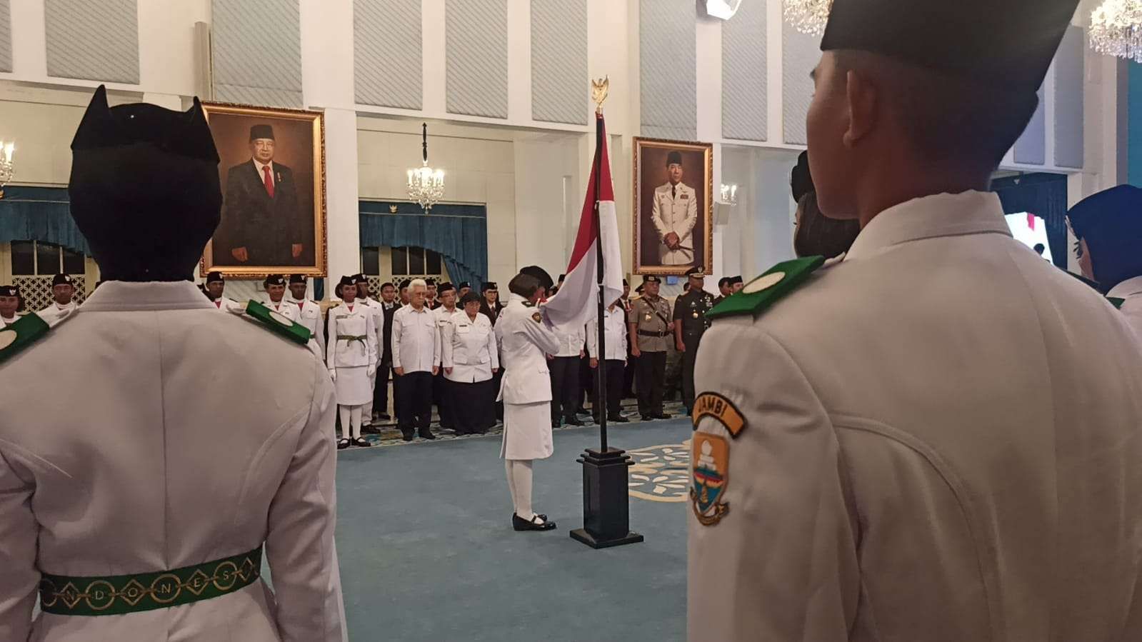 Menteri Prasetyo Hadi Resmikan Paskibraka 2025 di Istana Negara 1 image