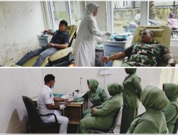 Setetes Darah untuk Negeri, HUT ke-80 TNI di Simeulue Diwarnai Bakti Sosial Kesehatan