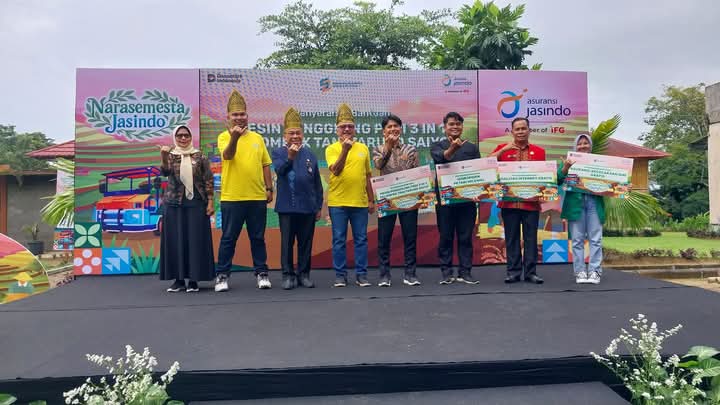 Wakil Wali Kota Padang Maigus Nasir, saat menghadiri kegiatan Narasemesta Jasindo di Saung Meeting Dinas Pertanian Kota Padang (Foto:Diskominfo Padang)