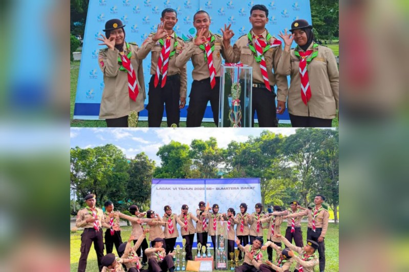 Ukir Sejarah di Payakumbuh, Pramuka MAN 1 Bukittinggi Kembali Raih Juara Umum LAGAK VI 1