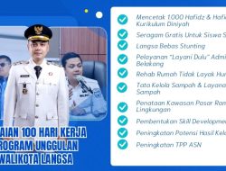100 Hari Kerja Langsa Juara Pemerintahan Jeffry-Haikal: Berikut Capaian Program