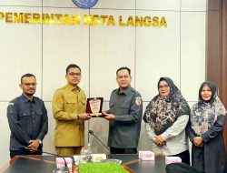 Perkuat Kelembagaan dan Pengawasan, Bawaslu Langsa Koordinasi Bersama Wali Kota
