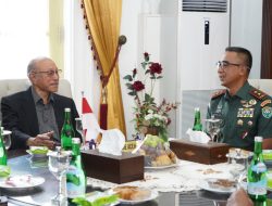 Pangdam Iskandar Muda Silaturahmi ke Meuligo Wali Nanggroe Aceh