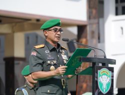 Pangdam IM Pimpin Sertijab dan Tradisi Satuan, Tekankan Profesionalisme Prajurit