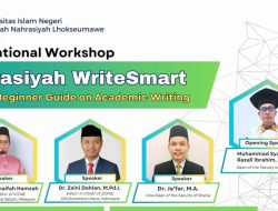 Fakultas Syariah UIN SUNA Gelar International Workshop untuk Bekali Mahasiswa Baru Keterampilan Menulis Akademik