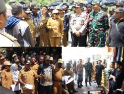 Satgas Yonif 112/Dharmajaya Kawal Operasi Pasar di Puncak Jaya, Harga Sembako Terkendali