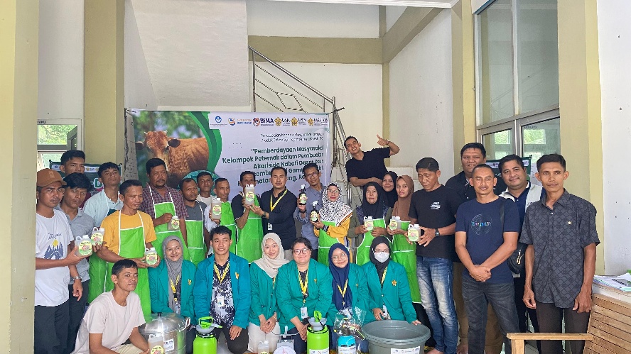 FKH USK Latih Peternak Aceh Besar Produksi Obat Ternak Alami dari Daun Kecombrang 1 usk aceh