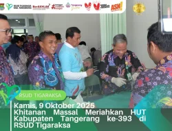 HUT ke 393 Kabupaten Tangerang: Gelar Khitanan Massal Gratis di RSUD Tigaraksa