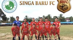 Tim Singa Baru FC siap berlaga pada event Amuren Cup VIII tahun 2025 Simeulue. (Foto: ist)