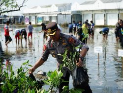 ‎Kapolres Brebes Dukung Gerakan Mageri Segoro, Yang di Gagas Gubernur Jawa Tengah