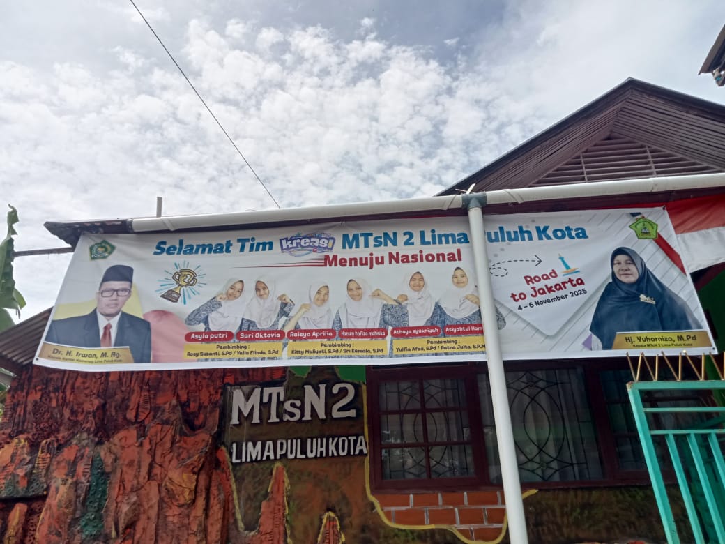 MTsN 2 Kab.Lima Puluh Kota.(Foto:Ist)