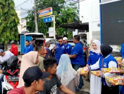 Wali Kota Jeffry Sentana dan Melvita Sari Ramaikan PAN Berbagi Dalam Jumat Berkah