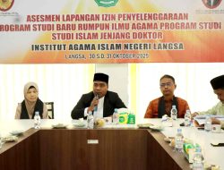 Sambut Asesor Izin Doktoral, Warek  IAIN Langsa: Langkah Penting sebagai Pusat Pengembangan Ilmu Islam