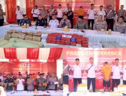 Dalam Tiga Bulan, Polda Aceh Bongkar Peredaran 80,5 Kg Sabu, 1,3 Ton Ganja, dan 1 Kg Kokain