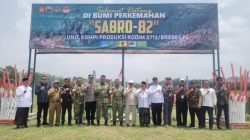 Dukung Swasembada Pangan Nasional, Kodim 0713 Brebes Launching Unit Kompi Produksi 3 Kodim 0713 Brebes