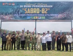 Dukung Swasembada Pangan Nasional, Kodim 0713 Brebes Launching Unit Kompi Produksi