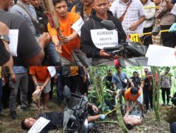 ‎Fakta Baru Terungkap di Rekonstruksi Pembunuhan di Tanah Karo, 27 Adegan Buka Kronologi Tragis