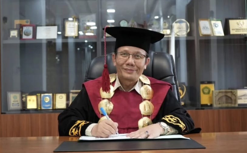 Rektor UIN Sultanah Nahrasiyah Lhokseumawe Prof Dr Danial. M.Ag