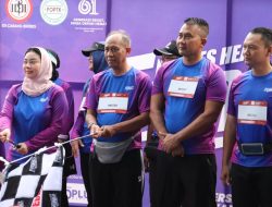 Ribuan Peserta Healthy Fun Run 2025 Padati Stadion Karangbirahi Brebes