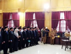 Wali Kota Langsa Rombak Kabinet: 189 Pejabat Eselon II sampai IV Diambil Sumpah