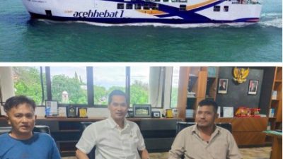 penambahan rute kapal ferry kmo aceh hebat 1 simeulue calang